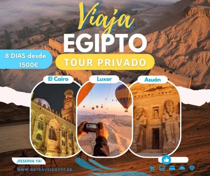Tour Privado de 8 dias a Egipto por 1500 euros