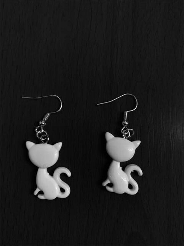 boucle d'oreilles chats
