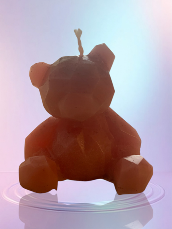 BOUGIE PETIT OURS ORIGAMI