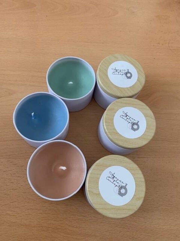 Bougies parfumées maison