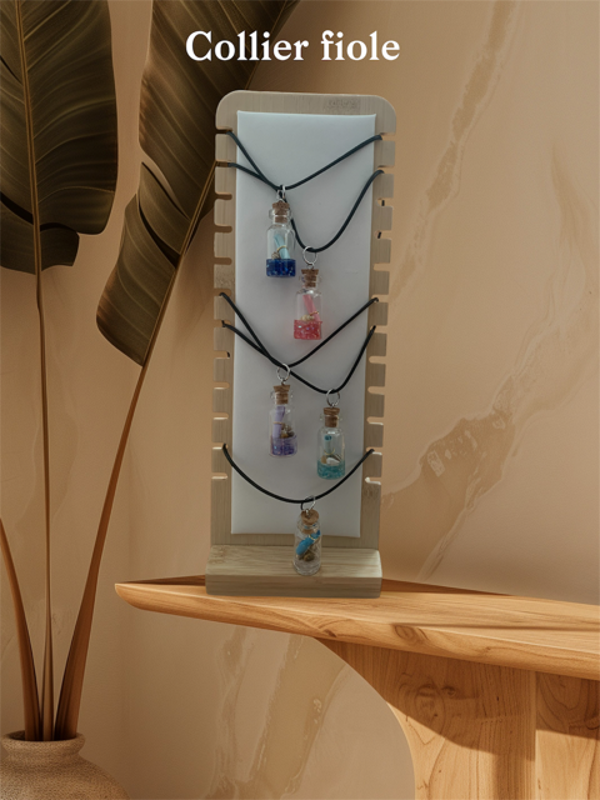 collier fiole adulte
