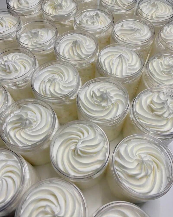 Crème fouettée de douche