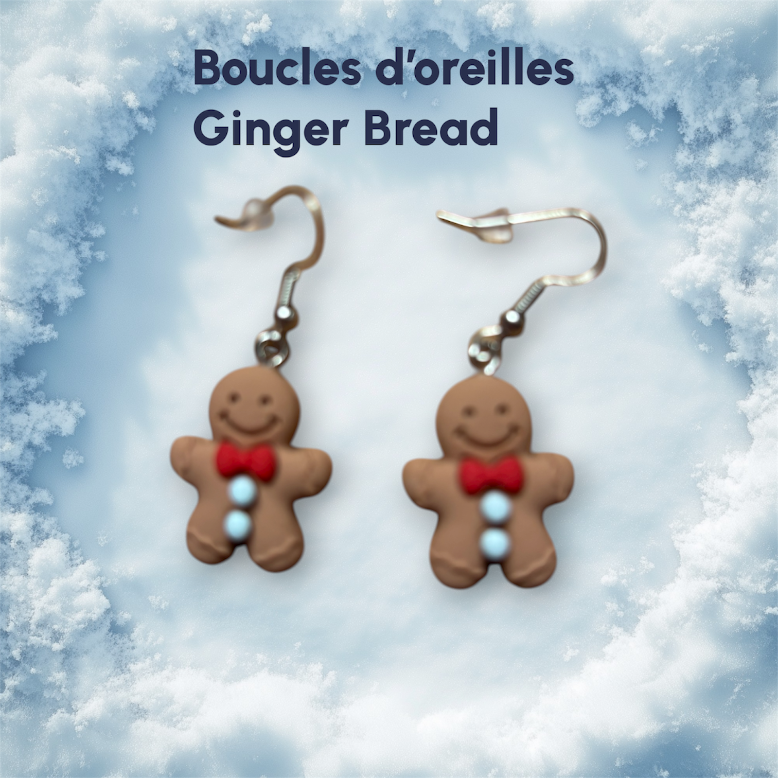 Boucles d’oreilles de Noël