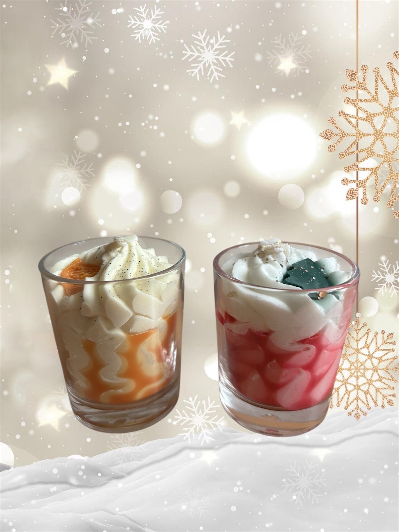 Minis bougies gourmandes