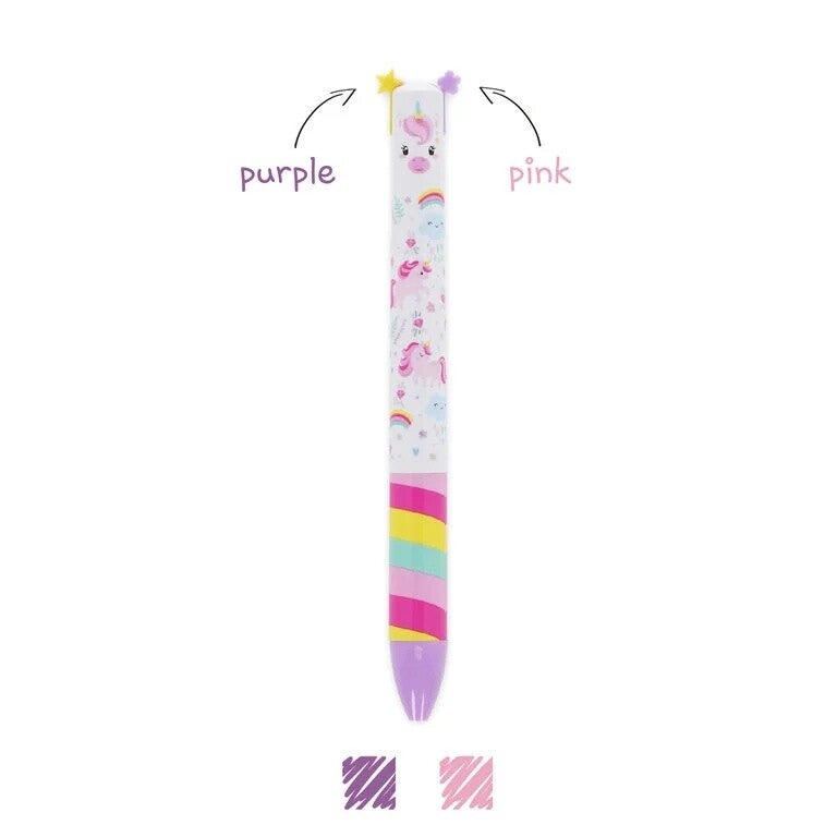 Legami Penna a Sfera Due Colori Unicorn - Click&Clack