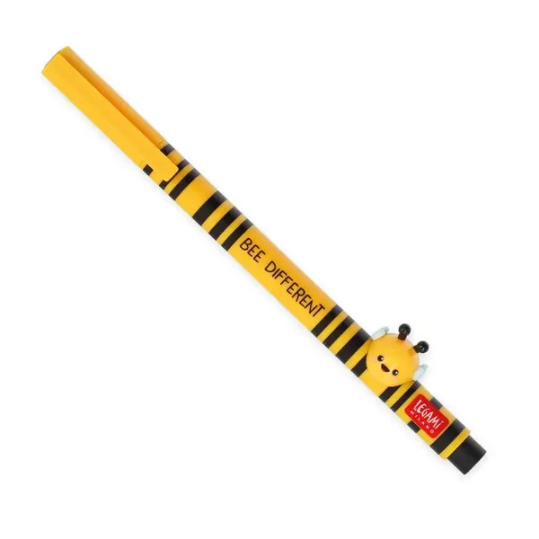 Legami Penna Gel con Animaletto Decorativo Bee "Bee Different" - Lovely Friends