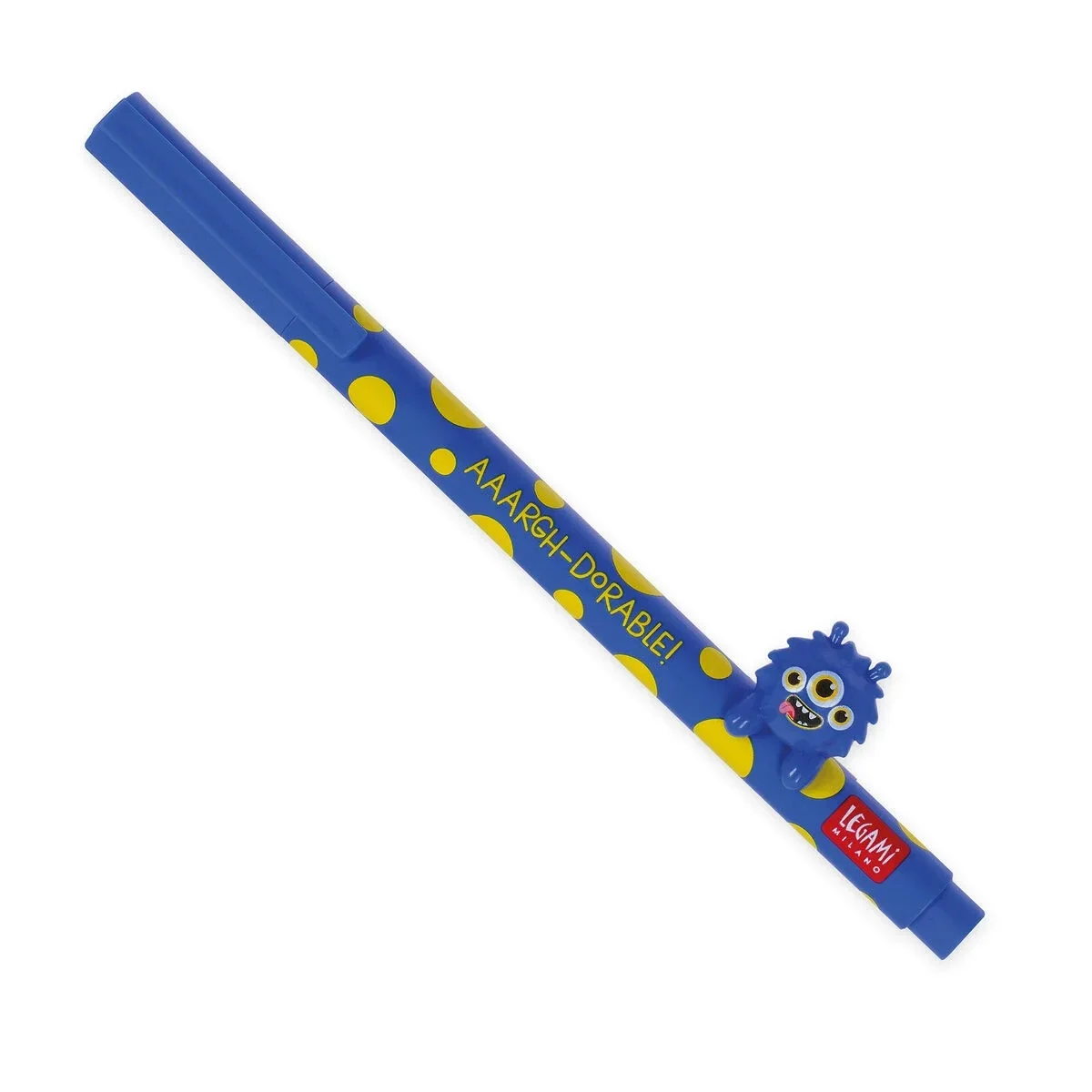 Legami Penna Gel con Animaletto Decorativo Monster "Aaargh-dorable!" - Lovely Friends