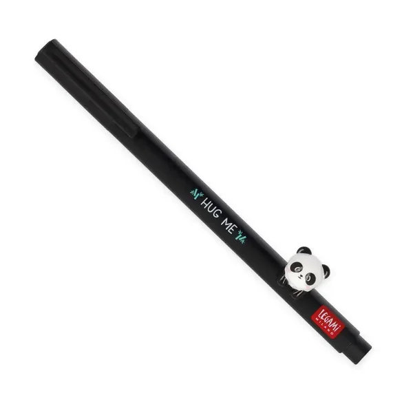 Legami Penna Gel con Animaletto Decorativo Panda "Hug me" - Lovely Friends