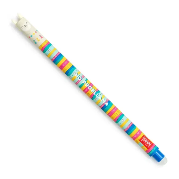 Legami Penna Gel Cancellabile Llama "No Probllama - Erasable Pen