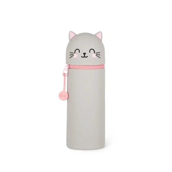 Legami Astuccio 2-in-1 in Silicone Kitty "Be Curious"