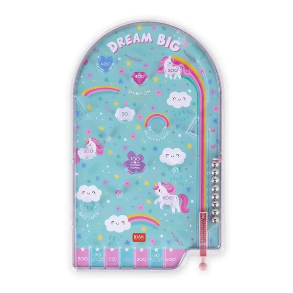 Legami Flipper Portatile Unicorn - Mini Pinball