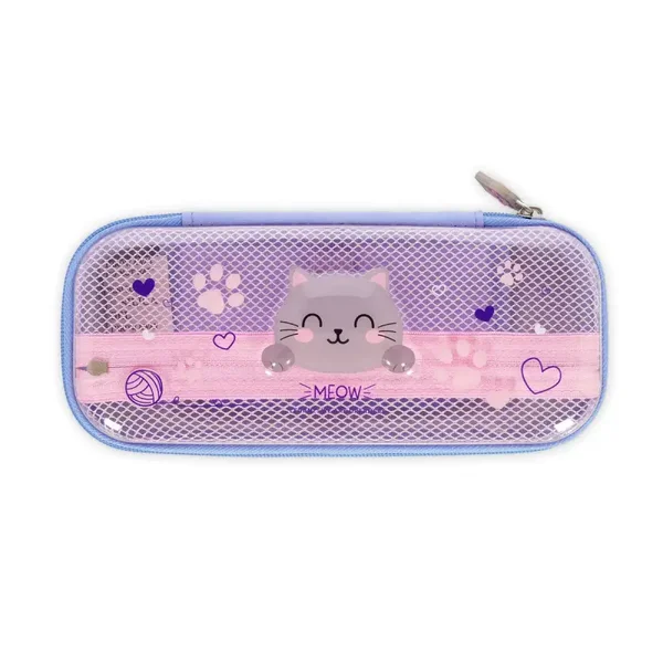 Legami Astuccio Trasparente Rigido Kitty - WonderWow