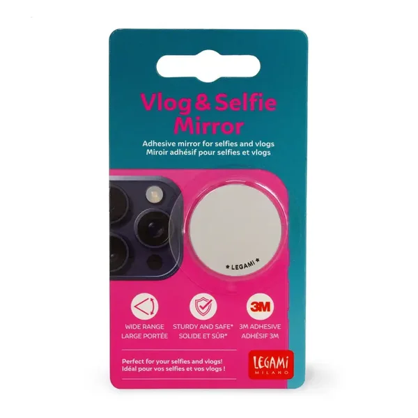 Legami Specchio Adesivo per Selfie e Vlog - Vlog & Selfie Mirror