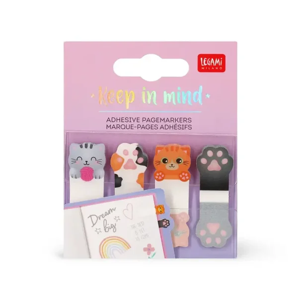Legami Segnapagina Adesivi Kitty - Keep in Mind