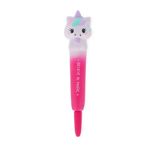 Legami Penna Gel Antistress Unicorn "Believe in Magic" - Squeezies