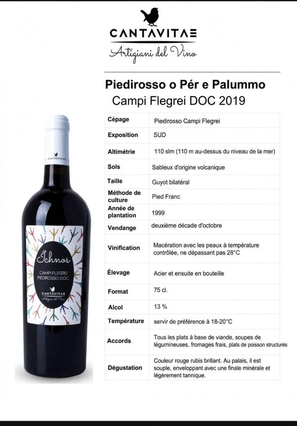 Lacryma Christi Del Del Vessuvio Rosso DOP 2024 - 750 ml