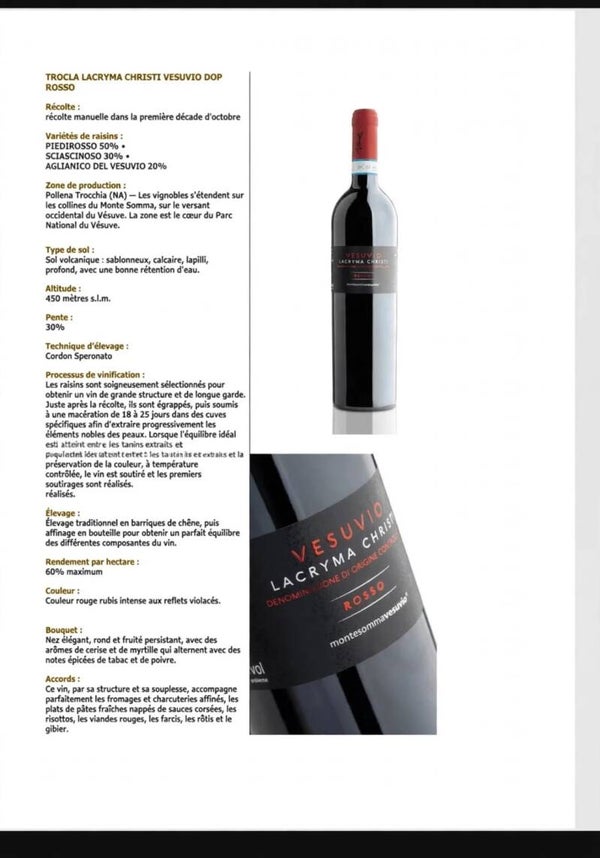 Piederosso Campi Flegrei DOC 2024- 750 ml
