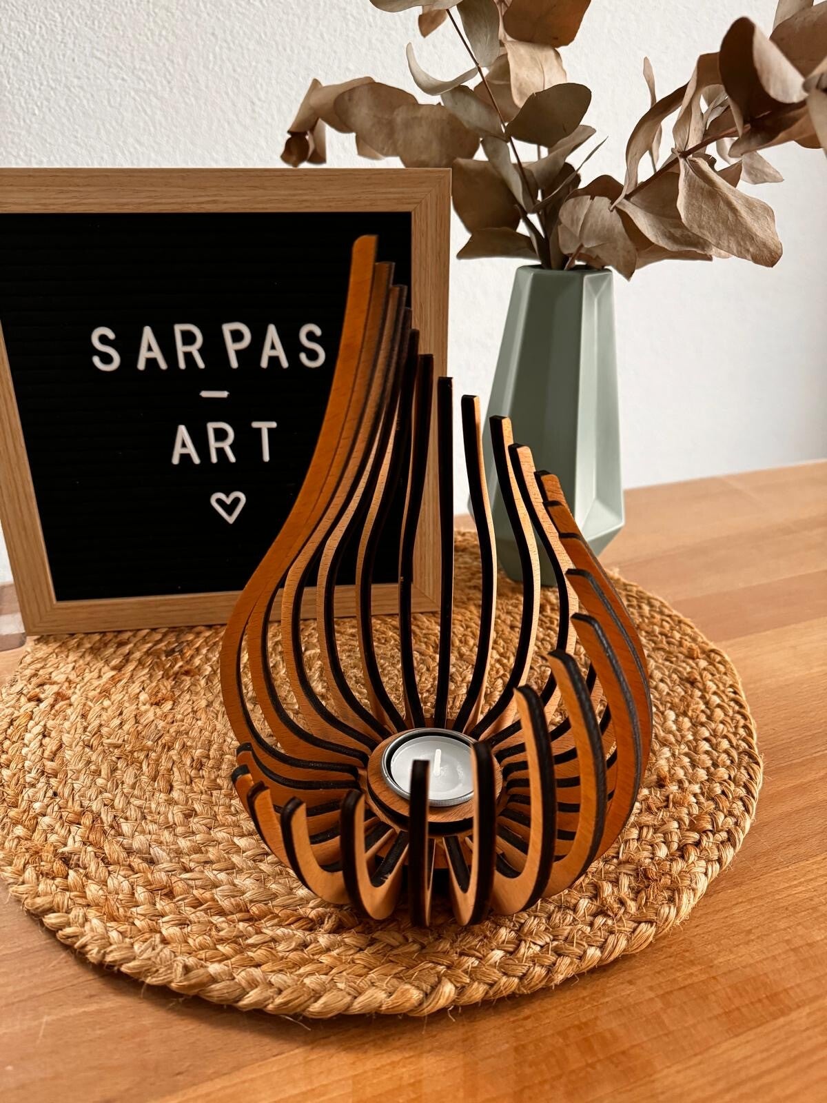 Kerzenhalter Tropfen mittel