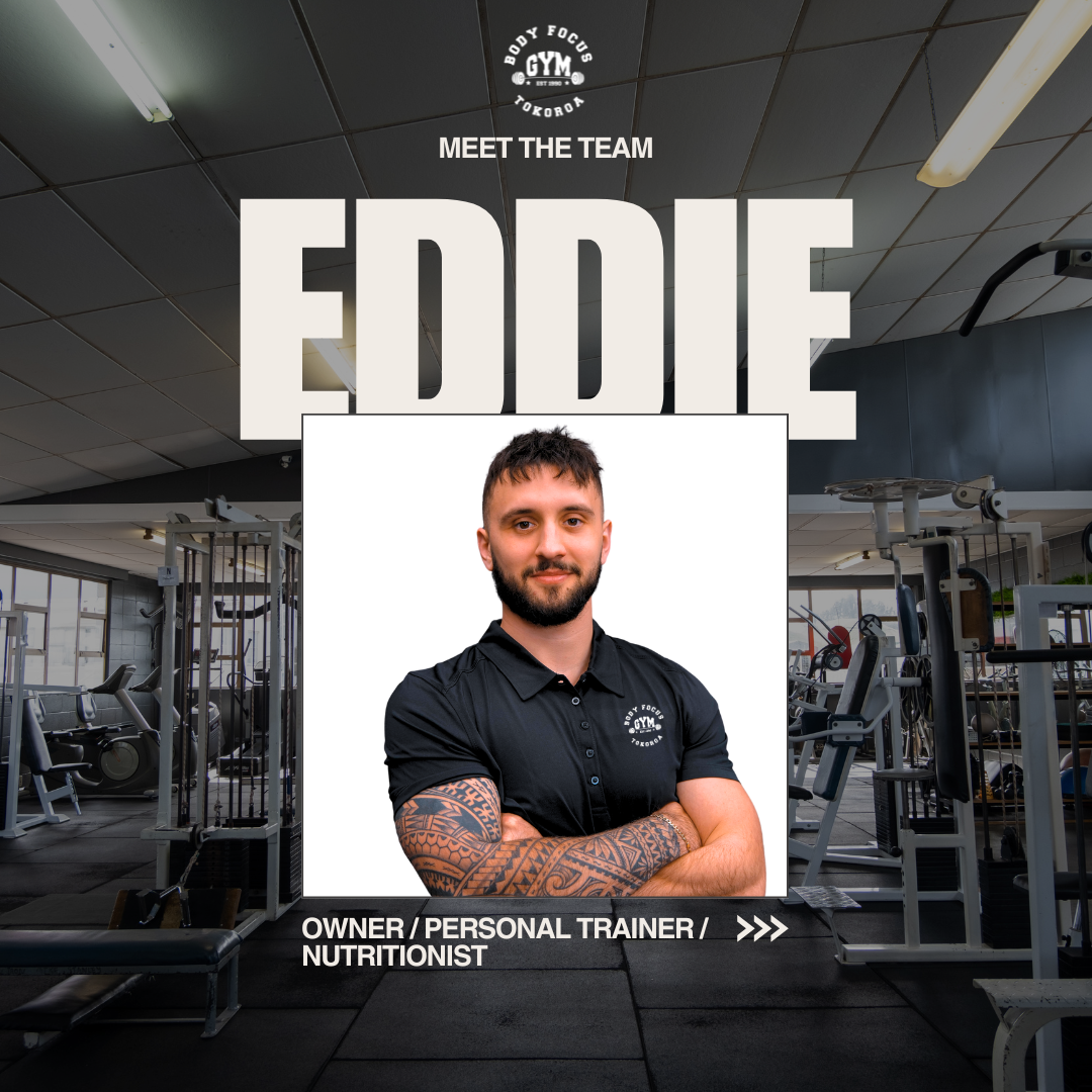 Male personal trainer at body focus gym in tokoroa
