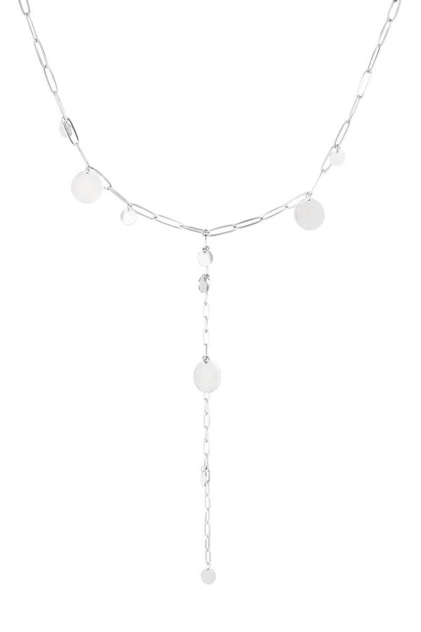 Classic coins ketting Zilver