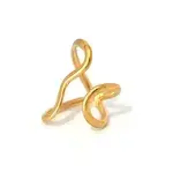 Casual Lines statement ring
