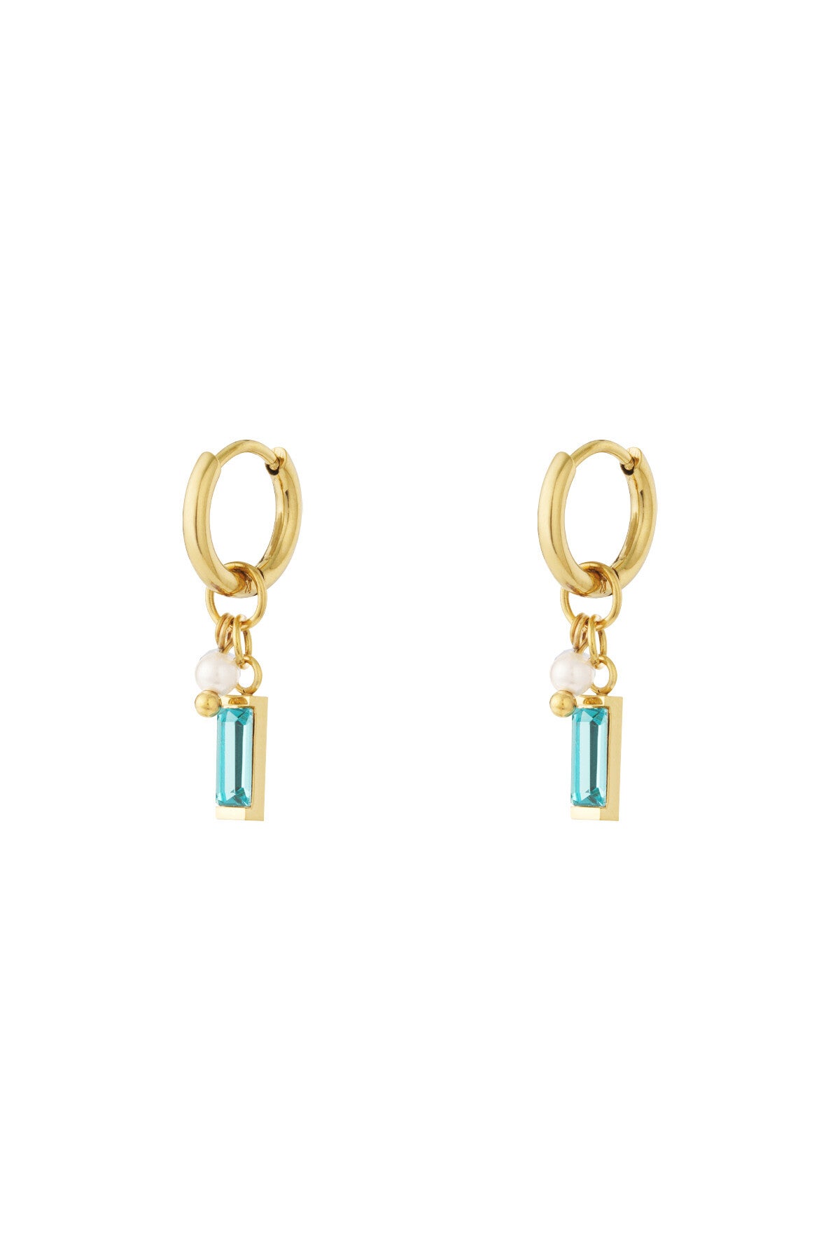 Ocean spark oorbellen Goud