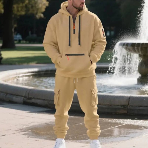 Men’s 2-Piece Thermal Sweat Suit Set