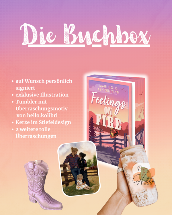 VORBESTELLUNG Buchbox zu "Feelings on Fire"