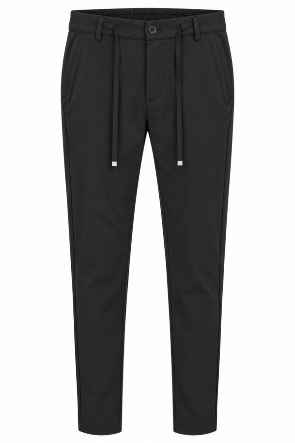 Malelions Premium Technical Chino Black