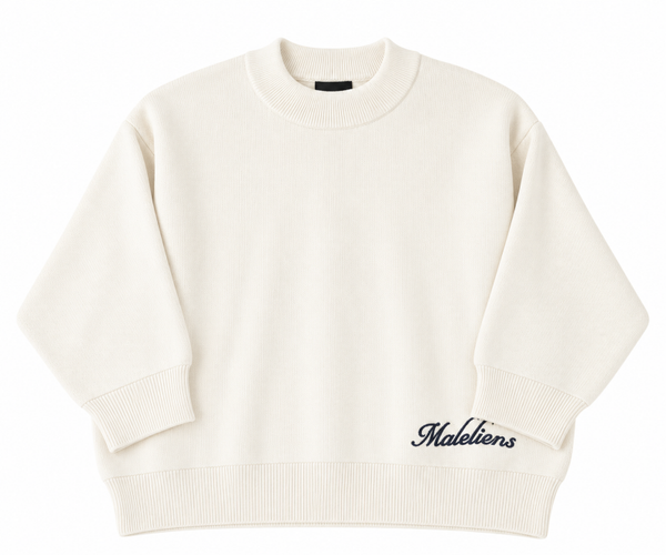Malelions Junior Knitted Script Sweater