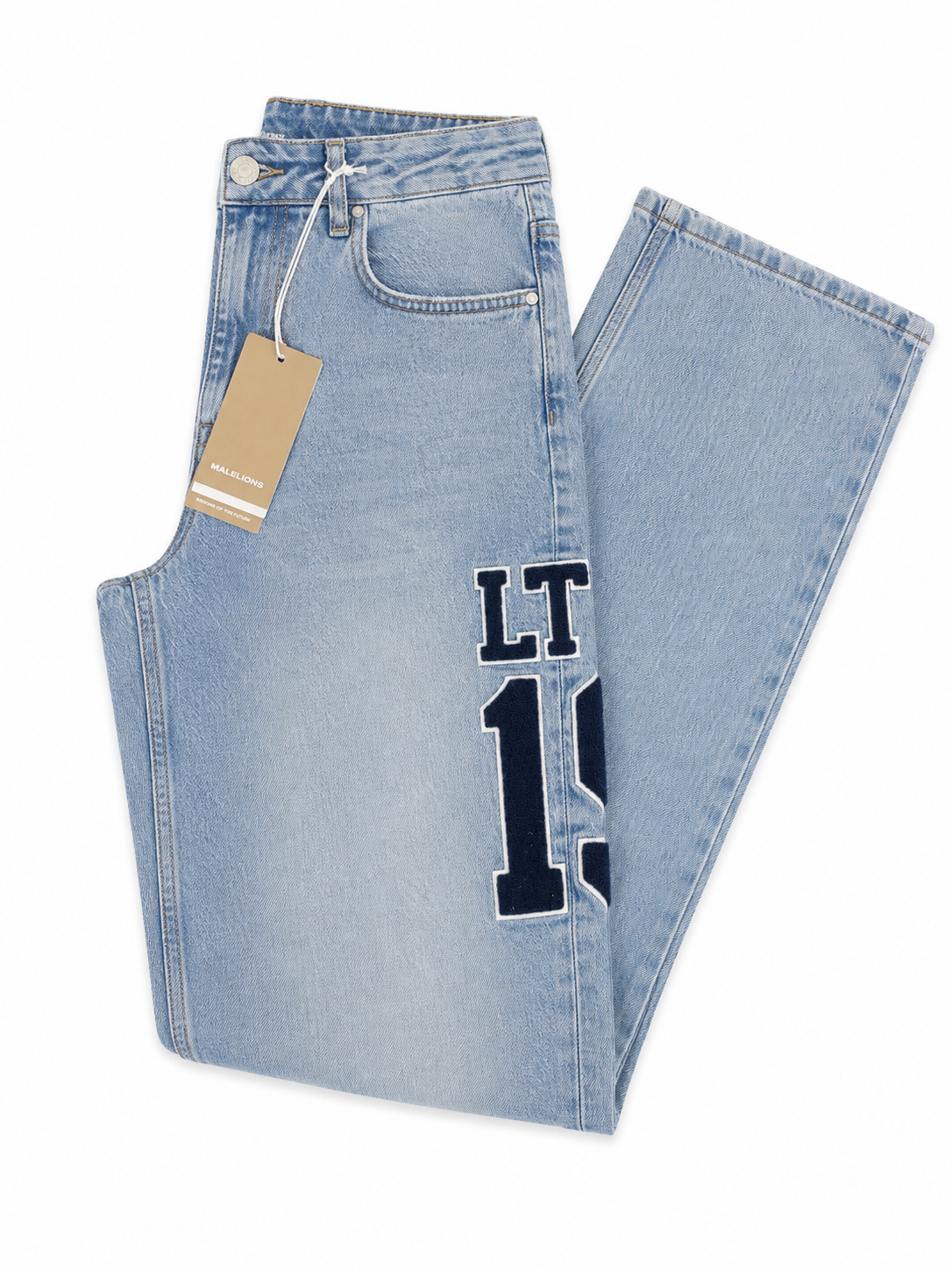Malelions Women Straight Leg Match Jeans