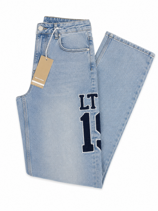 Malelions Women Straight Leg Match Jeans
