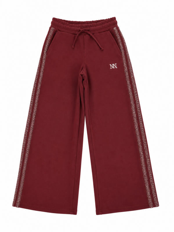 Nik&Nik Elody Sports Pants Deep Burgundy