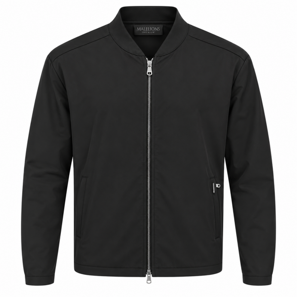 Malelions Premium Tech Jacket Black