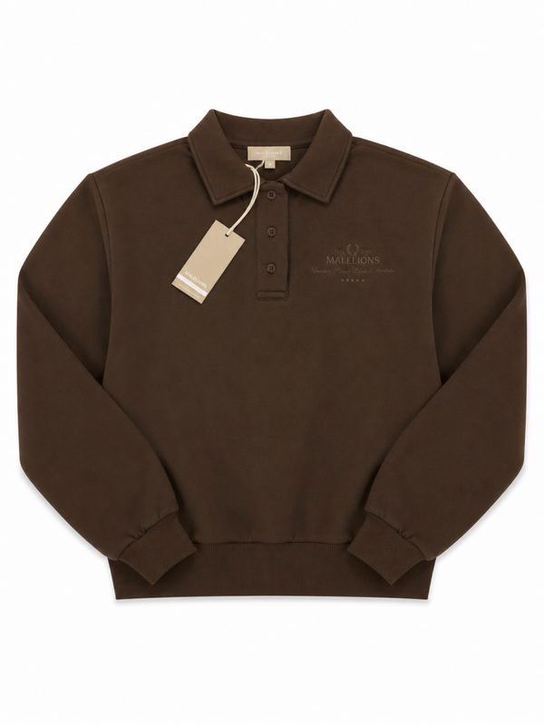 Malelions Women College polo sweater