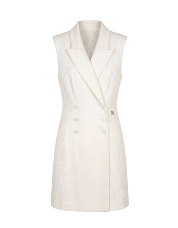 NIKKIE ROSEVILLE BLAZERDRESS - CREAM