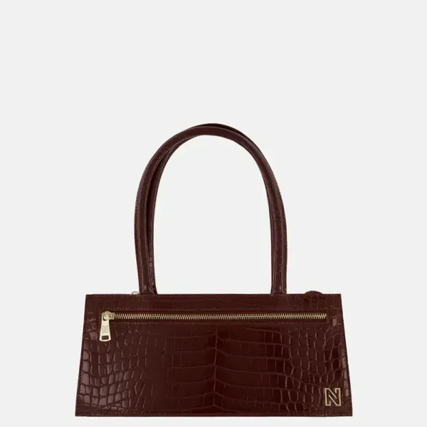 Lapaz Zipper Croco Bag