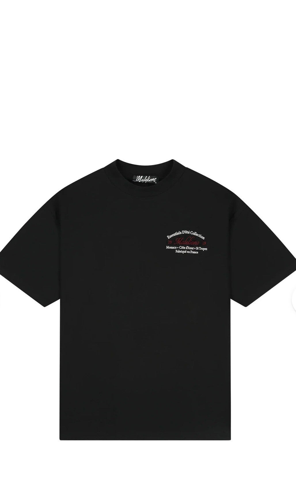 Malelions Men Marina T-Shirt | Black