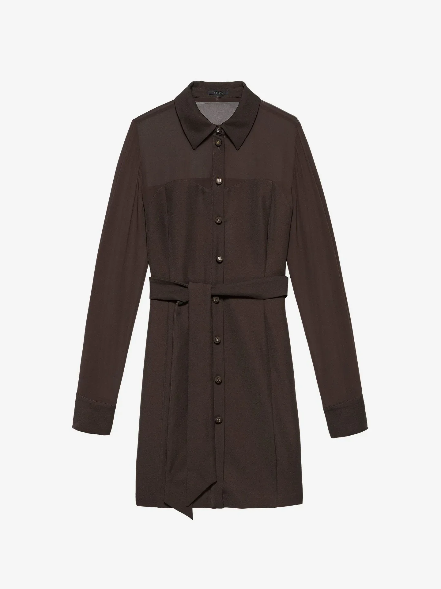 Nikkie Olarisa Dress Coffee