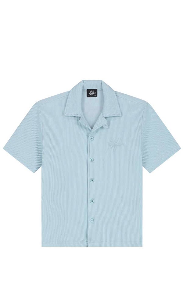 Malelions Junior Horizon Ribbed Shirt | Light Blue