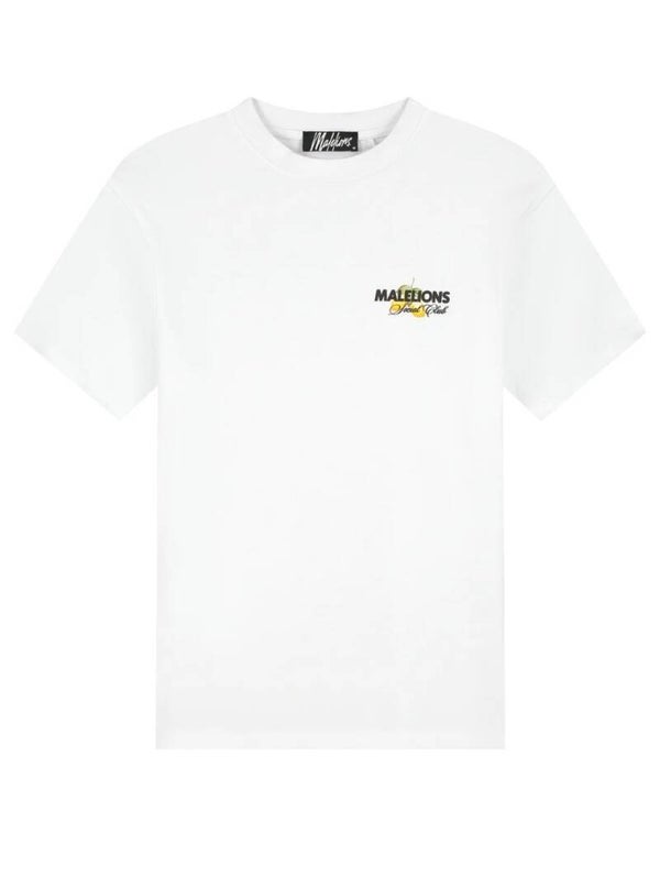 Malelions Men Limone Di Capri T-shirt White