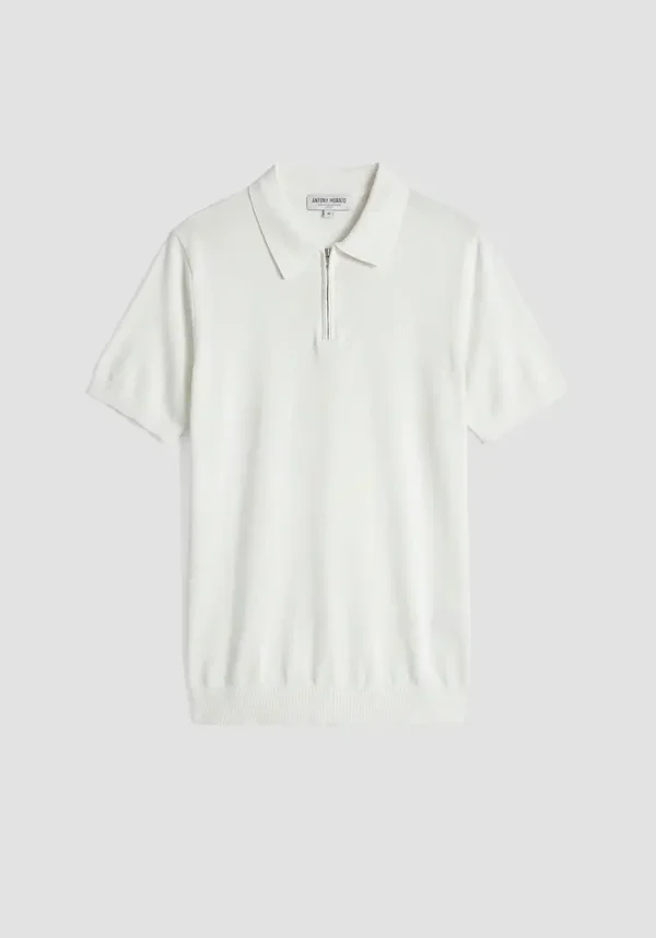 Antony Morato Polo met rits white