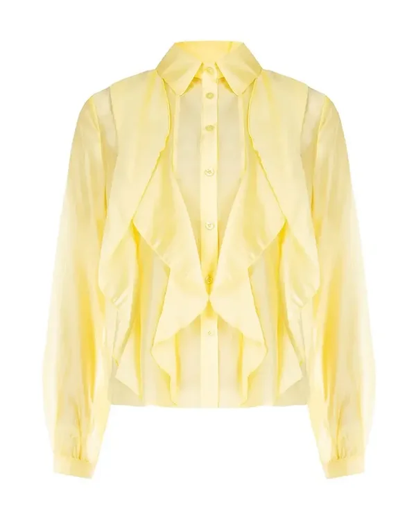 Rinascimento blouse geel