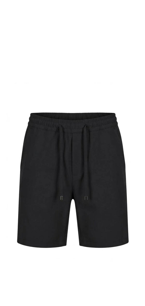 Malelions Premium Smart Chino Shorts | Black
