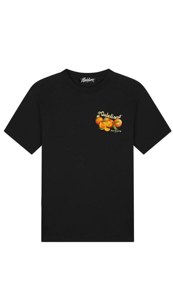 Malelions Men Fruit Company T-Shirt | Black