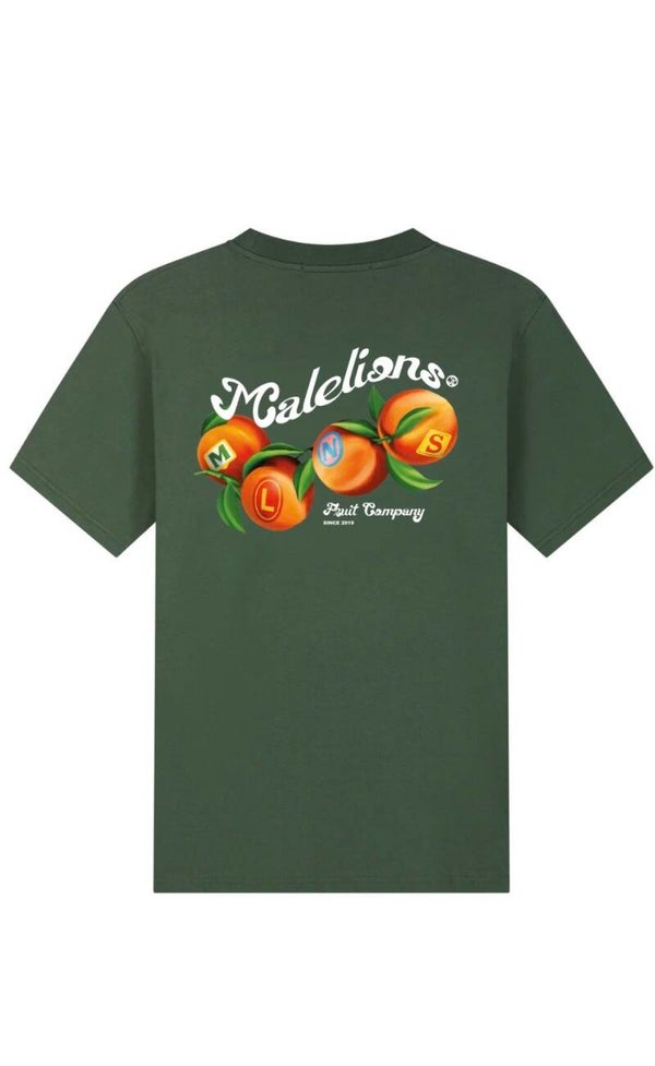 Malelions Men Fruit Company T-Shirt | Racing Green