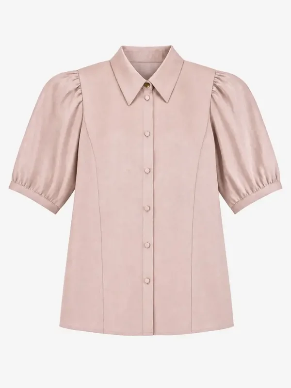Nikkie RELIZANE BLOUSE Peach Skin