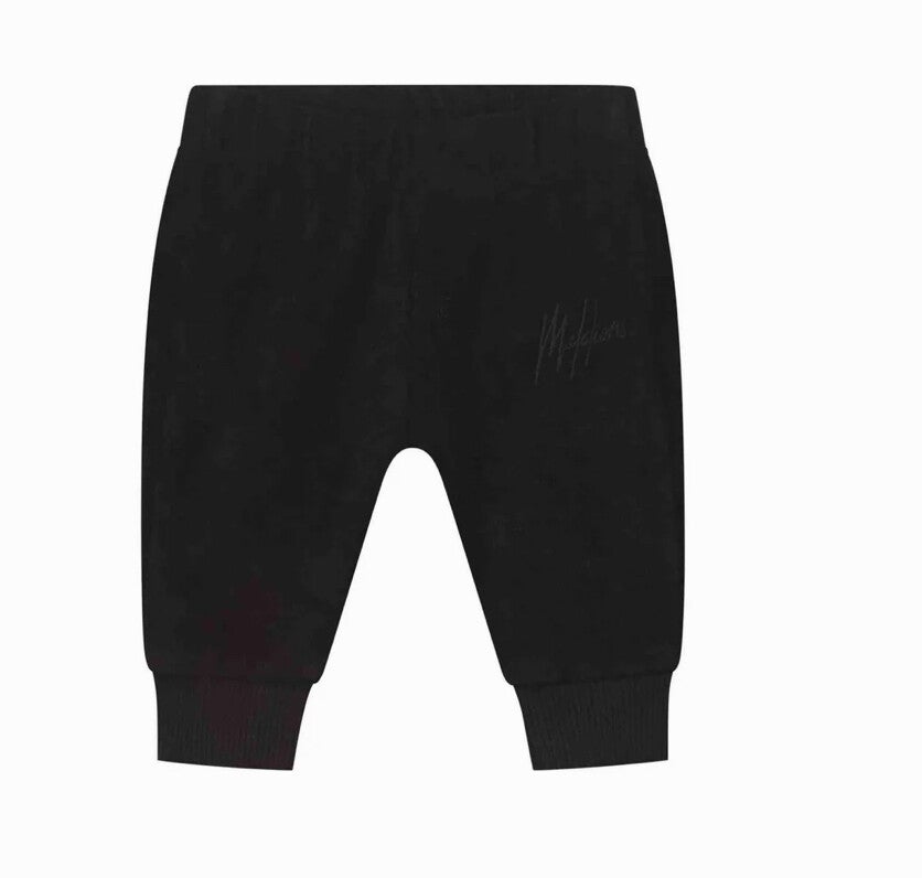 Malelions Baby Towelling Sweatpants | Black