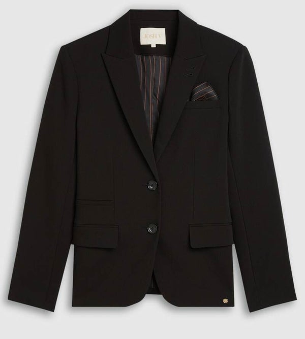 JV-NICK oversized blazer - black