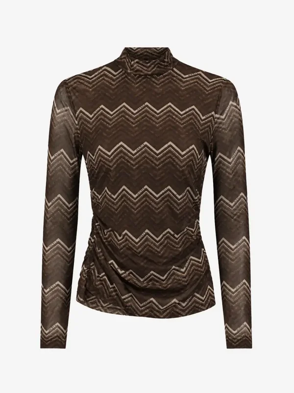 Nikkie Ariva Mesh Top
